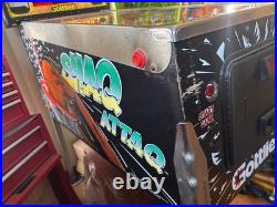 1995 Gottlieb SHAQ ATTAQ Pinball Machine Shopped Orlando Magic Shaquille O'Neal