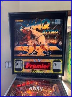 1995 Gottlieb SHAQ ATTAQ Pinball Machine Shopped Orlando Magic Shaquille O'Neal