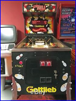 1995 Gottlieb Strikes'N Spares Bowling Pinball Machine PRO SERVICED By GRC