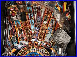 1995 No Fear Dangerous Sports Pinball Machine Plays Great Leds