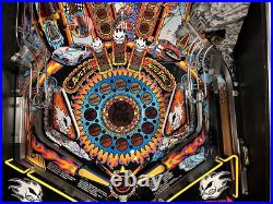 1995 No Fear Dangerous Sports Pinball Machine Plays Great Leds
