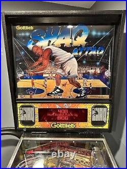 1995 Shaq Attaq Gottlieb Pinball Machine Rare