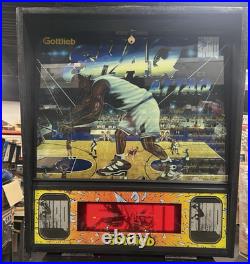 1995 Shaq Attaq Pinball Machine Leds Fully Refurbished Shaquille O'neal
