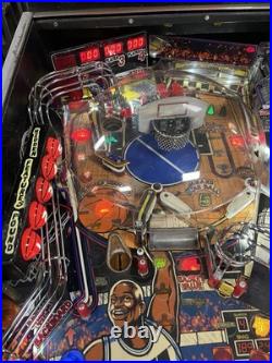 1995 Shaq Attaq Pinball Machine Leds Fully Refurbished Shaquille O'neal