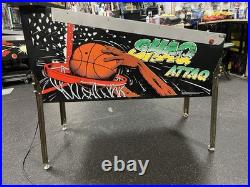 1995 Shaq Attaq Pinball Machine Leds Fully Refurbished Shaquille O'neal