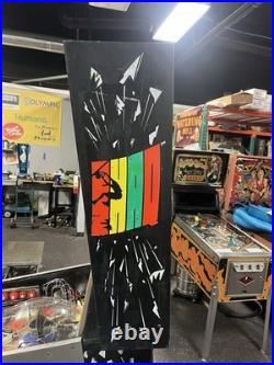 1995 Shaq Attaq Pinball Machine Leds Fully Refurbished Shaquille O'neal