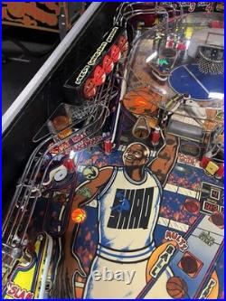1995 Shaq Attaq Pinball Machine Leds Fully Refurbished Shaquille O'neal