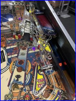 1995 Shaq Attaq Pinball Machine Leds Fully Refurbished Shaquille O'neal