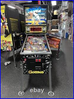 1995 Shaq Attaq Pinball Machine Leds Prof Techs Shaquille Oneill