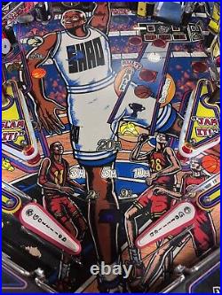 1995 Shaq Attaq Pinball Machine Leds Prof Techs Shaquille Oneill