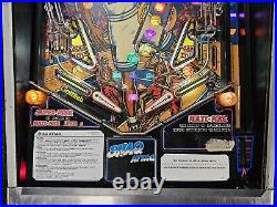 1995 Shaq Attaq Pinball Machine Leds Prof Techs Shaquille Oneill