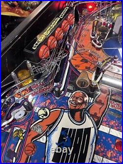 1995 Shaq Attaq Pinball Machine Leds Prof Techs Shaquille Oneill