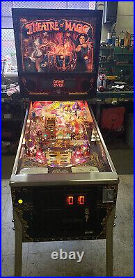 1995 Theater of Magic pinball machine by Midway fully restored, rare