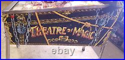 1995 Theater of Magic pinball machine by Midway fully restored, rare