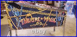 1995 Theater of Magic pinball machine by Midway fully restored, rare