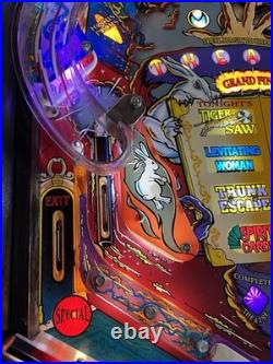 1995 Theatre Of Magic Pinball Machine Nice Example Prof Techs Plays Great Leds 1995 Theatre Of Magic Pinball Machine Nice Example Prof Techs Plays Great Leds