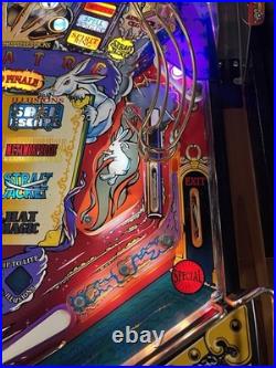 1995 Theatre Of Magic Pinball Machine Nice Example Prof Techs Plays Great Leds 1995 Theatre Of Magic Pinball Machine Nice Example Prof Techs Plays Great Leds