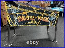 1995 Theatre Of Magic Pinball Machine Nice Example Prof Techs Plays Great Leds 1995 Theatre Of Magic Pinball Machine Nice Example Prof Techs Plays Great Leds