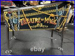 1995 Theatre Of Magic Pinball Machine Nice Example Prof Techs Plays Great Leds 1995 Theatre Of Magic Pinball Machine Nice Example Prof Techs Plays Great Leds