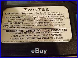 1995 Twister Sega Pinball Machine Excellent Condition Shopped Out Rockford IL