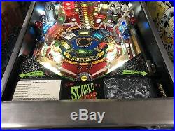 1996 Bally Williams Scared Stiff Pinball Machine Elvira Leds