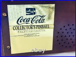 1996 Franklin Mint Coca Cola Pinball Machine (Coke) Collectors Deluxe Edition 1996 Franklin Mint Coca Cola Pinball Machine (Coke) Collectors Deluxe Edition