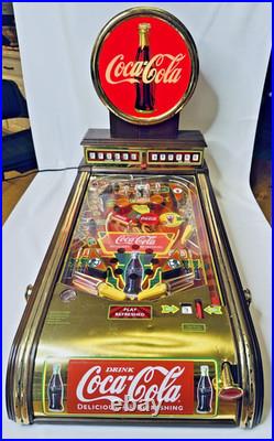 1996 Franklin Mint Coca Cola Pinball Machine (Coke) Collectors Deluxe Edition 1996 Franklin Mint Coca Cola Pinball Machine (Coke) Collectors Deluxe Edition