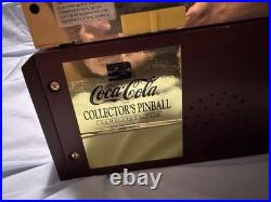 1996 Franklin Mint Coca Cola Super Rare Pinball Machine Parts Or Repair 1996 Franklin Mint Coca Cola Super Rare Pinball Machine Parts Or Repair