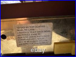 1996 Franklin Mint Coca Cola Super Rare Pinball Machine Parts Or Repair 1996 Franklin Mint Coca Cola Super Rare Pinball Machine Parts Or Repair