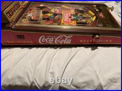 1996 Franklin Mint Coca Cola Super Rare Pinball Machine Parts Or Repair 1996 Franklin Mint Coca Cola Super Rare Pinball Machine Parts Or Repair