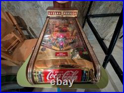 1996 Franklin Mint Coca Cola Super Rare Pinball Machine Working Condition