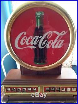 1996 Franklin mint coca cola pinball machine