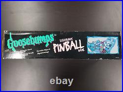 1996 Goosebumps Electronic Pinball Vintage Tabletop Game Machine Tested Works