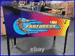 1997 Bally Nba Fastbreak Pinball Machine Plays Great Leds Fast Break