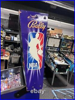 1997 Bally Nba Fastbreak Pinball Machine Plays Great Leds Fast Break