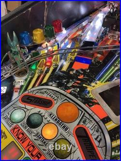 1997 Starship Troopers Pinball Machine Leds Fully Refurbished