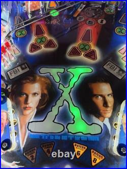 1997 The X Files Pinball Machine Leds Fully Refurbished Stunning Example Mulder
