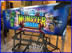 1998 Monster Bash Original Pinball Machine Leds Nice