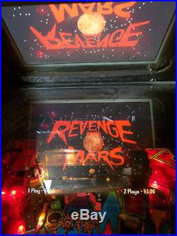 1999 Bally Revenge From Mars Pinball Machine