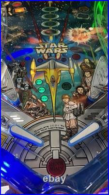 1999 Star Wars Episode 1 One Pinball Machine Leds Fully Refurbished