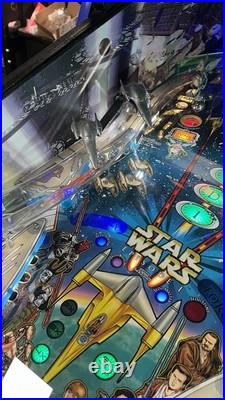 1999 Star Wars Episode 1 One Pinball Machine Leds Fully Refurbished