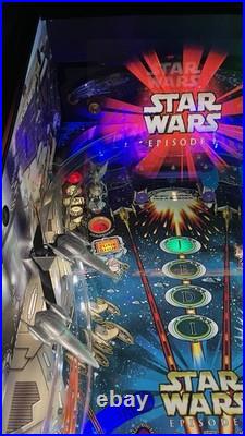 1999 Star Wars Episode 1 One Pinball Machine Leds Fully Refurbished
