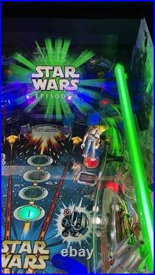 1999 Star Wars Episode 1 One Pinball Machine Leds Fully Refurbished