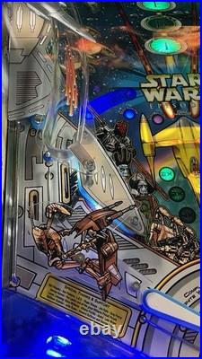 1999 Star Wars Episode 1 One Pinball Machine Leds Fully Refurbished