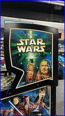 1999 Star Wars Episode 1 One Pinball Machine Leds Fully Refurbished