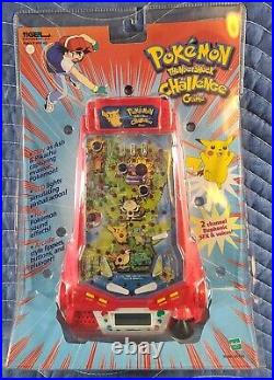 1999 Tiger Pokemon Thundershock Challenge Pinball Game Brand New in Sealed Pkg