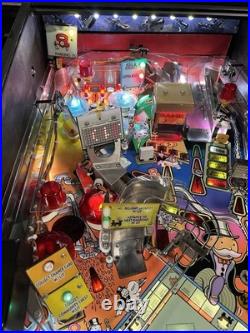 2001 Stern Monopoly Pinball Machine Fully Refurbished Leds Plays Great