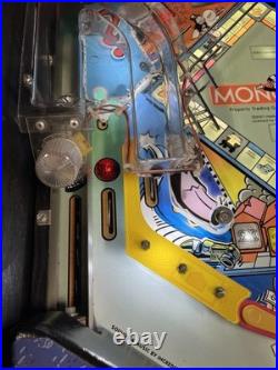 2001 Stern Monopoly Pinball Machine Fully Refurbished Leds Plays Great