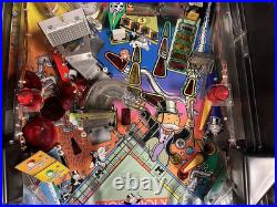2001 Stern Monopoly Pinball Machine Fully Refurbished Leds Plays Great