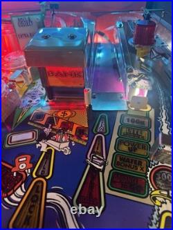 2001 Stern Monopoly Pinball Machine Fully Refurbished Leds Plays Great